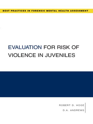 cover image of Evaluation for Risk of Violence in Juveniles